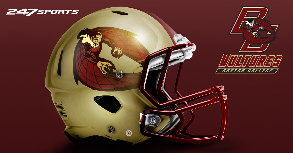 Boston college sales football helmet