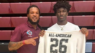 Texas A&M edge commit Tristian Givens honored with 2026 Navy All-American Bowl jersey
