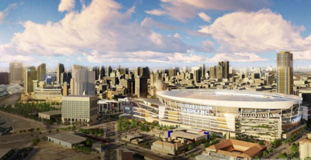 San Diego Chargers release renderings of downtown stadium