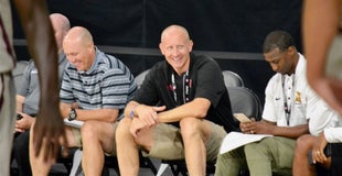 Chris Mack ends summer recruiting period watching Dontaie Allen Chris Mack ends summer recruiting period watching Dontaie Allen