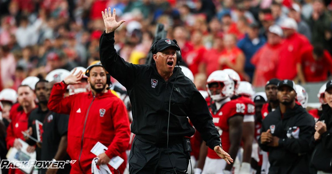 NC State head coach Dave Doeren on win over Louisville: 'We found a way to make a play when we needed it'