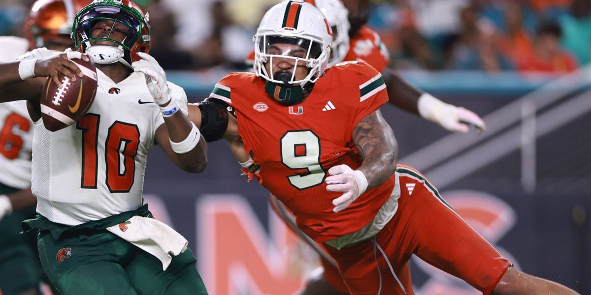 PFF Grades: Miami's ten best performances in a 56-9 win over FAMU