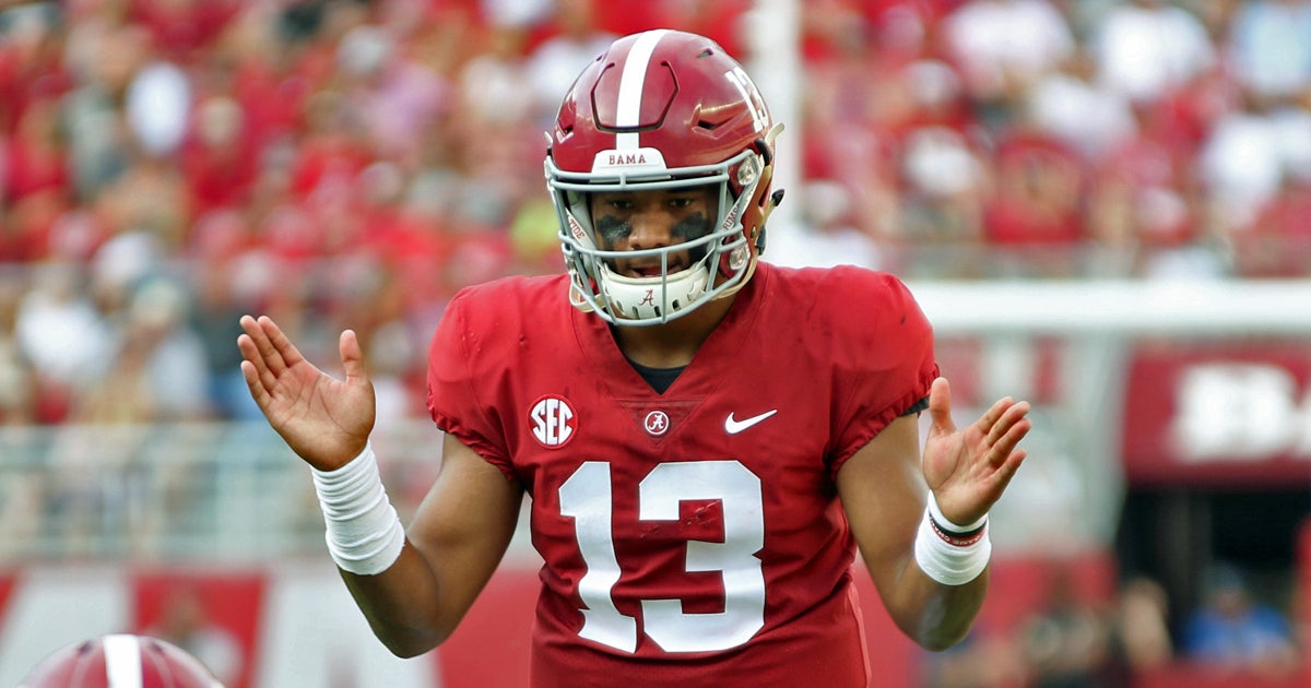 Alabama's new-look offense on pace to smash program records