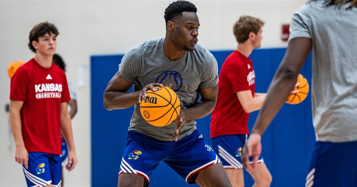 'He showed us all something': Bill Self pleased with Paul Mbiya's development coming out of the summer