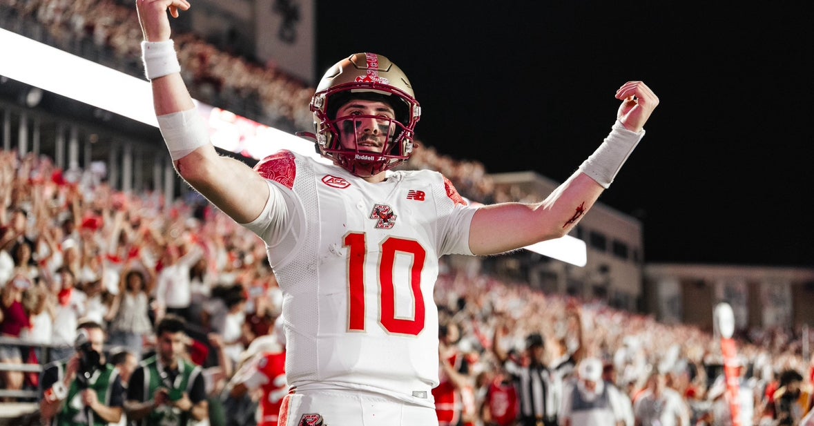 McKenzie, Palano Lead Boston College To 28-21 Red Bandanna Win Over Rutgers