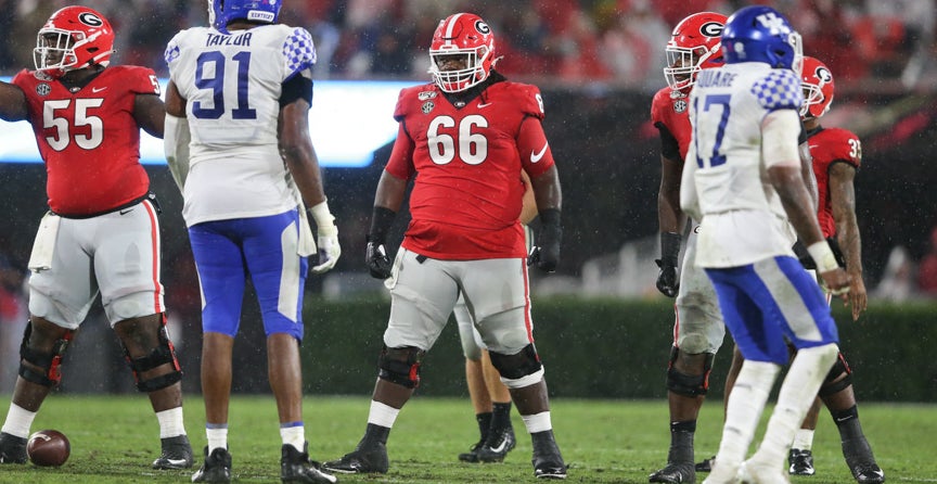 Countdown to Georgia football: No. 66, Solomon Kindley