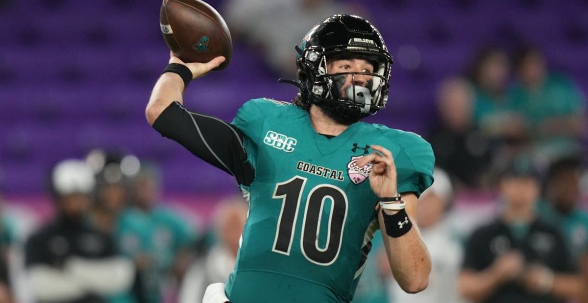 Grayson McCall Draft Profile  Coastal Carolina, QB Scouting Report