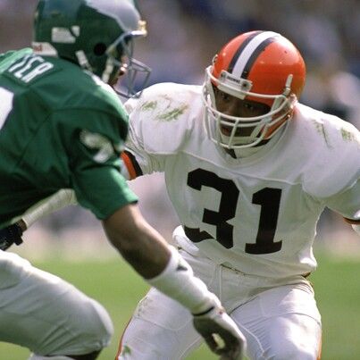 Hanford Dixon and Frank Minnifield visit the Dawg Pound 