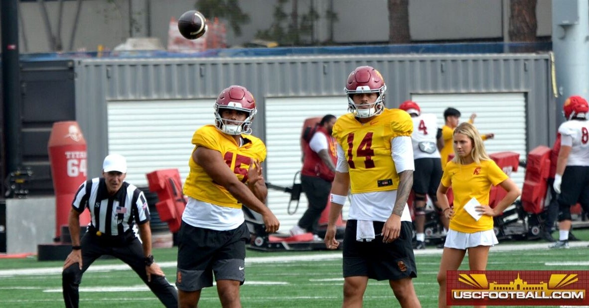 Ghost Notes from USC fall camp practice No. 10