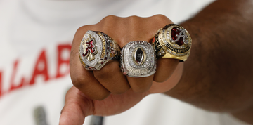Photos: Alabama players receive rings after Steak and Beans Dinner
