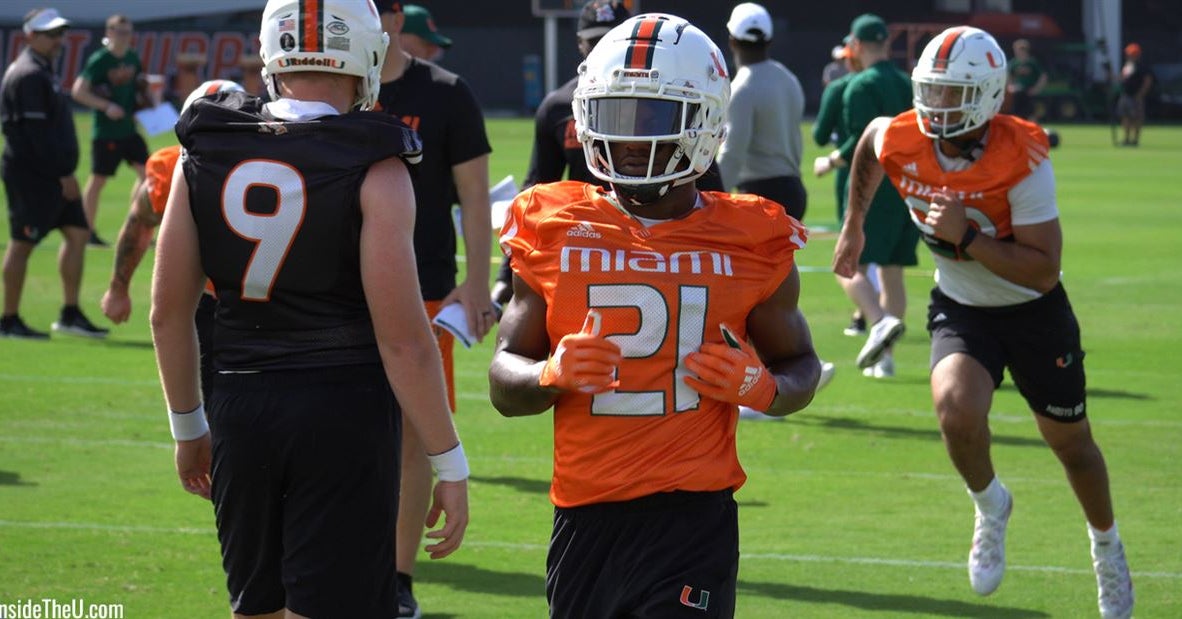 VIDEO: RB catching and footwork drills