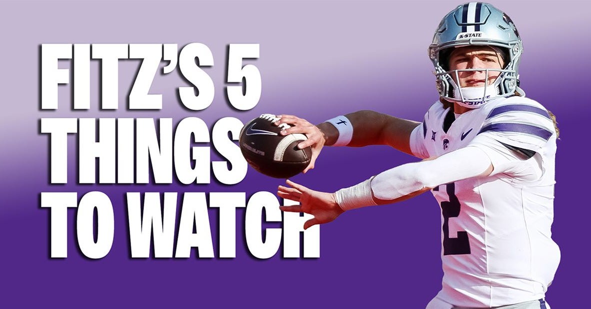 Five things Fitz will eye in Kansas State's opener