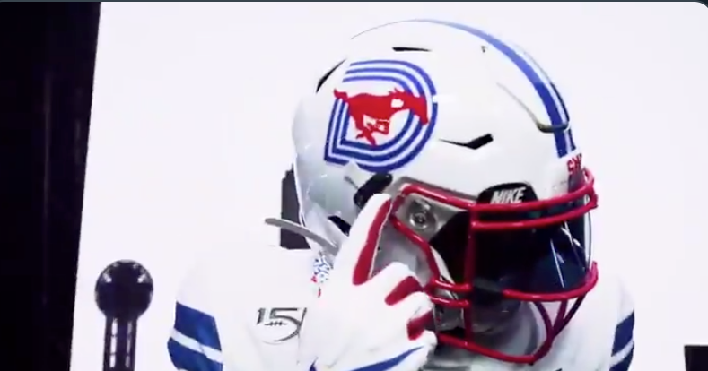 Look Smu Debuts City Of Dallas Uniforms Vs North Texas