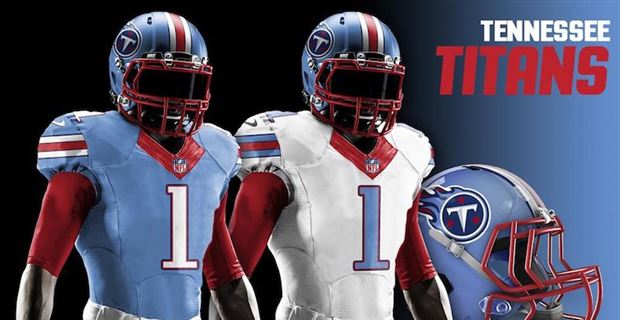 Redesigned uniforms for every NFL team 