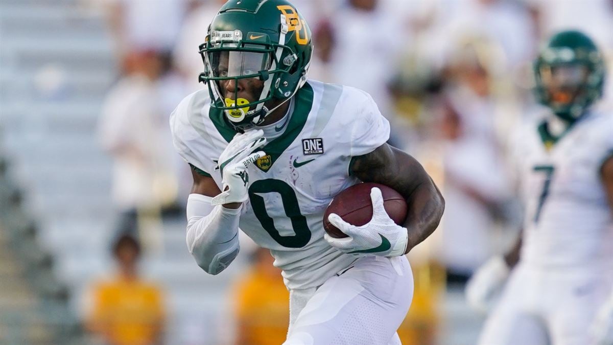 November 6 2021: Baylor Bears wide receiver R.J. Sneed (0) walks