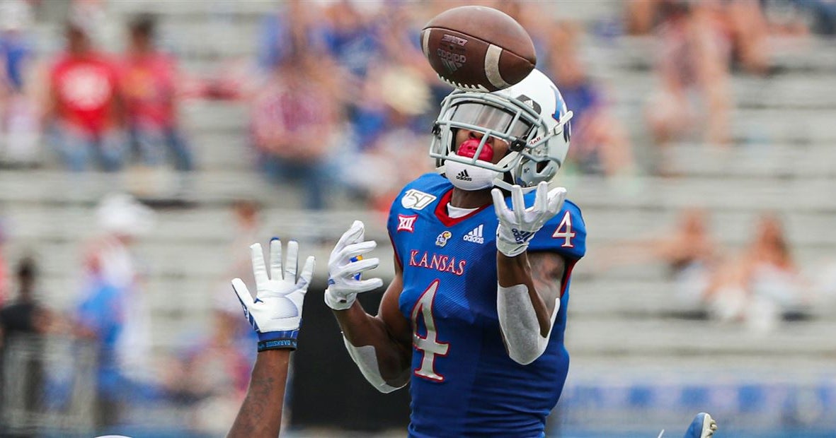 Kansas football WR Andrew Parchment enters transfer portal