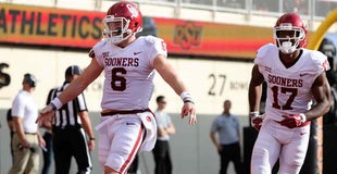Mayfield tabbed as Big 12 Offensive Player of the Year Mayfield tabbed as Big 12 Offensive Player of the Year