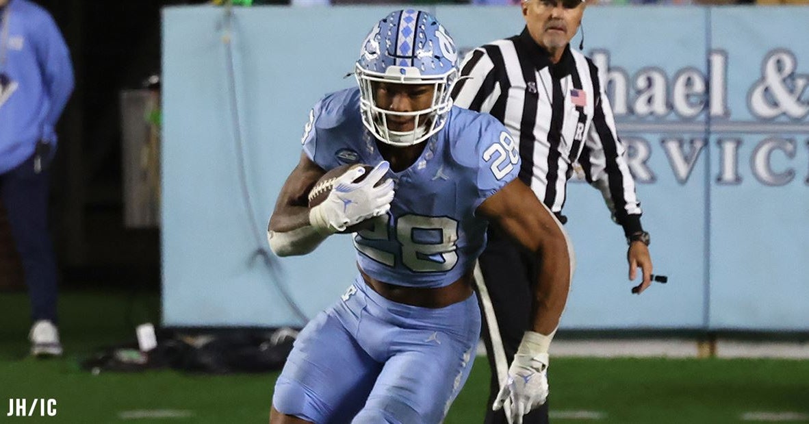 Omarion Hampton Bids UNC Farewell, Declares For 2025 NFL Draft