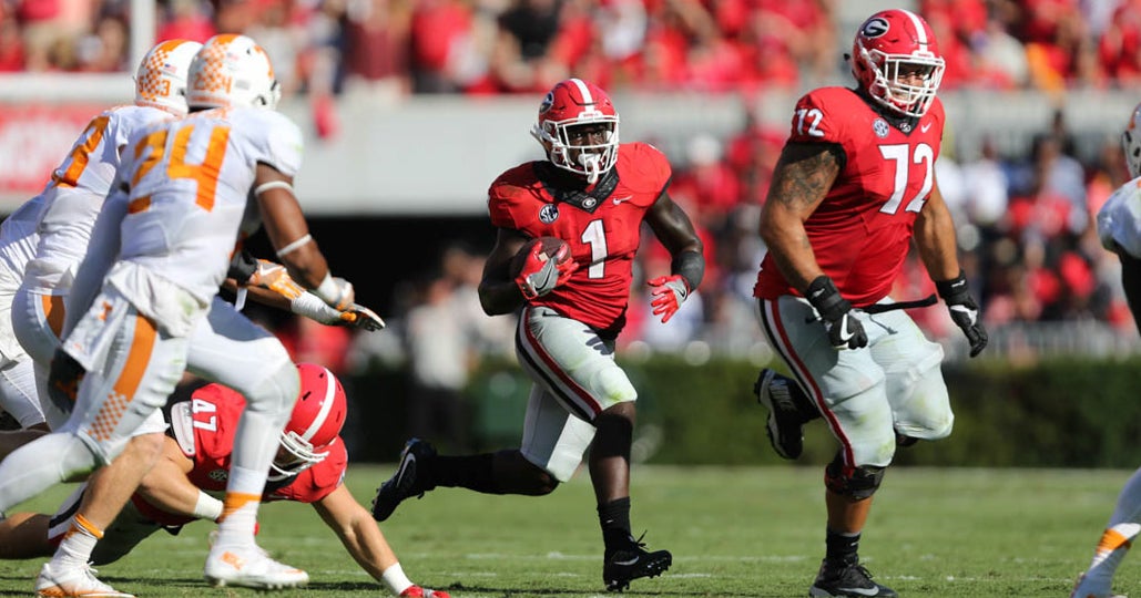 Report Card UGA's offense vs. Tennessee