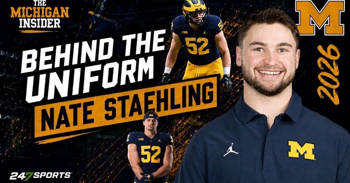 Behind the Uniform with Nathaniel Staehling: The Michigan newcomer players are buzzing about