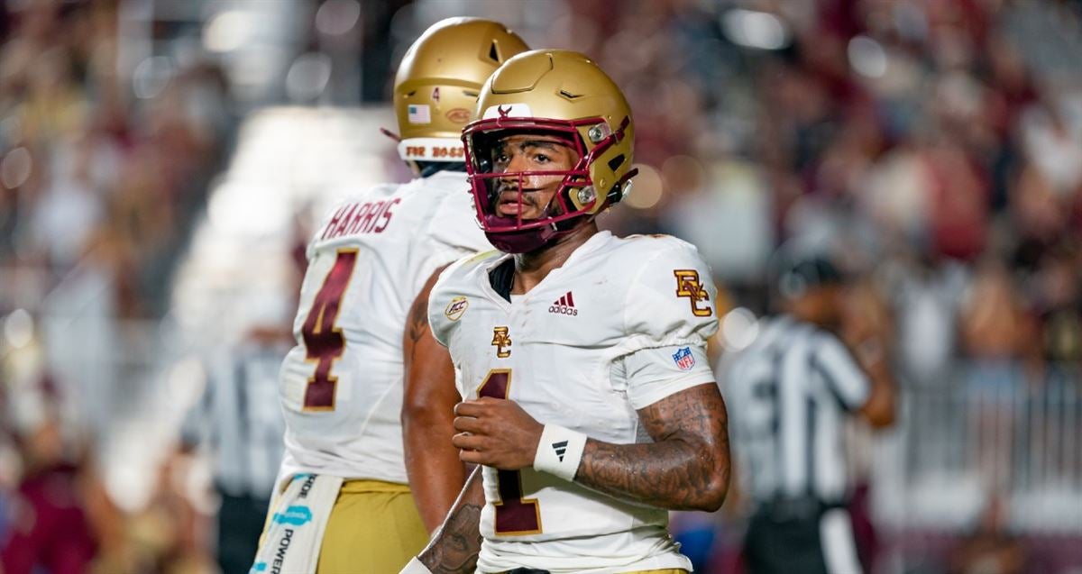 Thomas Castellanos Breaks BC QB Rushing Yards Record