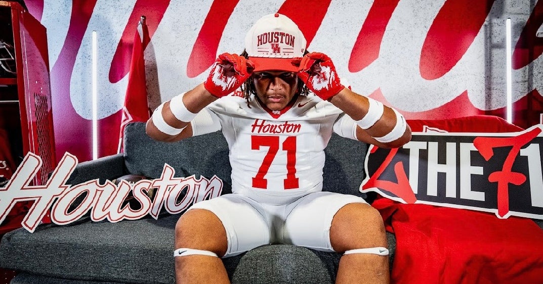 Houston commit 2027 three-star IOL Samuel Thiergood talks committing to the Coogs, staying locked in with UH