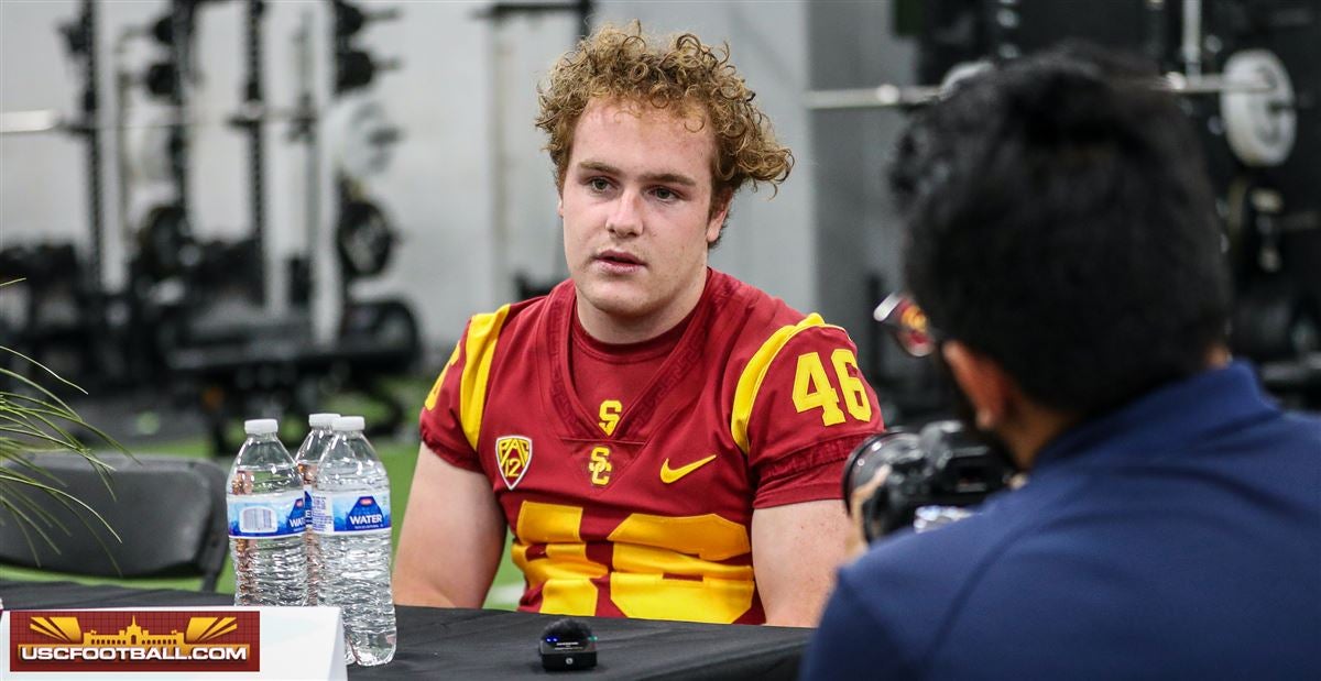USC's most fashionable and viral sensation: kicker Denis Lynch