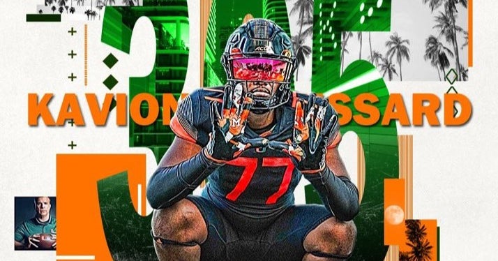 Miami OT commit Kavion Broussard set for first visit to Ole Miss