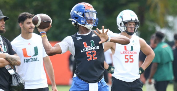 Observations at Miami Legends Camp 🏈🏆 Top Recruits & Former Hurricanes 