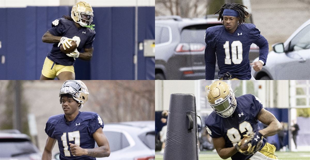 Improved Receiver Recruiting Showed in Notre Dame Spring Debut