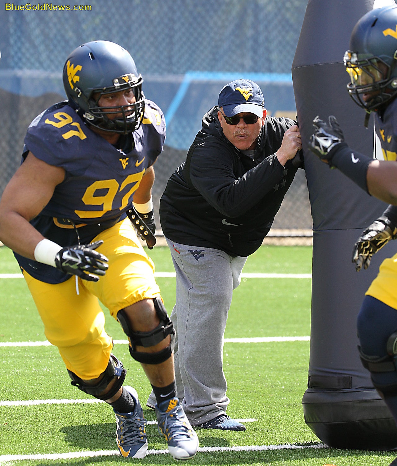 WVU Football Spring Practice Photo Gallery