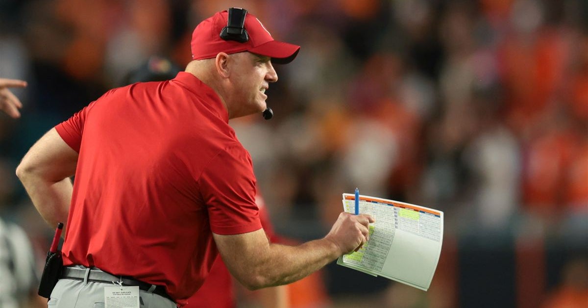 WATCH: Jeff Brohm visits media ahead of Louisville vs Ole Miss