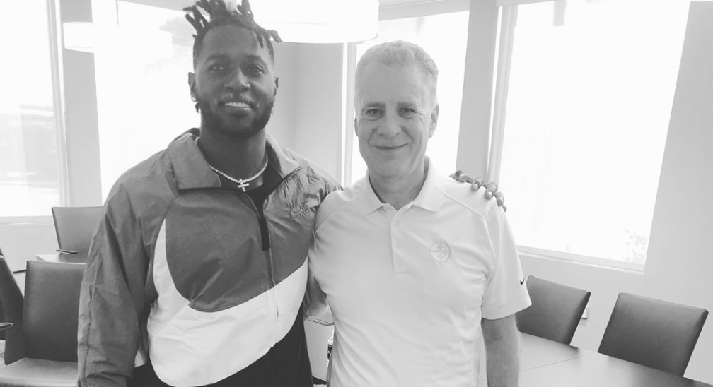 The story behind Art Rooney II's photo with Antonio Brown