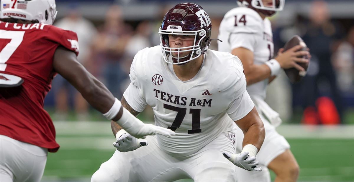 Chase Bisontis, Texas A&M, Offensive Tackle