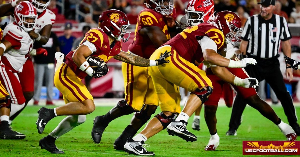 PFF initial grades, snap counts from USC football's 49-30 win over Louisiana