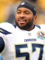 Chargers LB Jonas Mouton suffers torn ACL