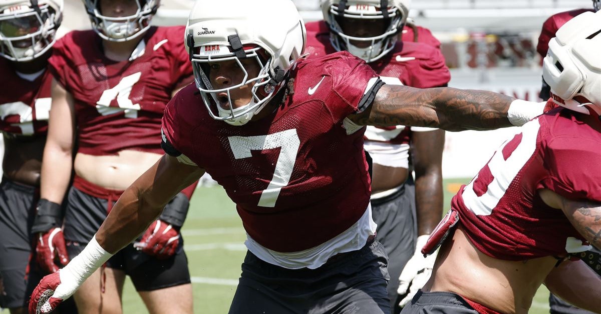 Caleb Woodson details transfer to Alabama, what he brings to the defense, the LB room and more
