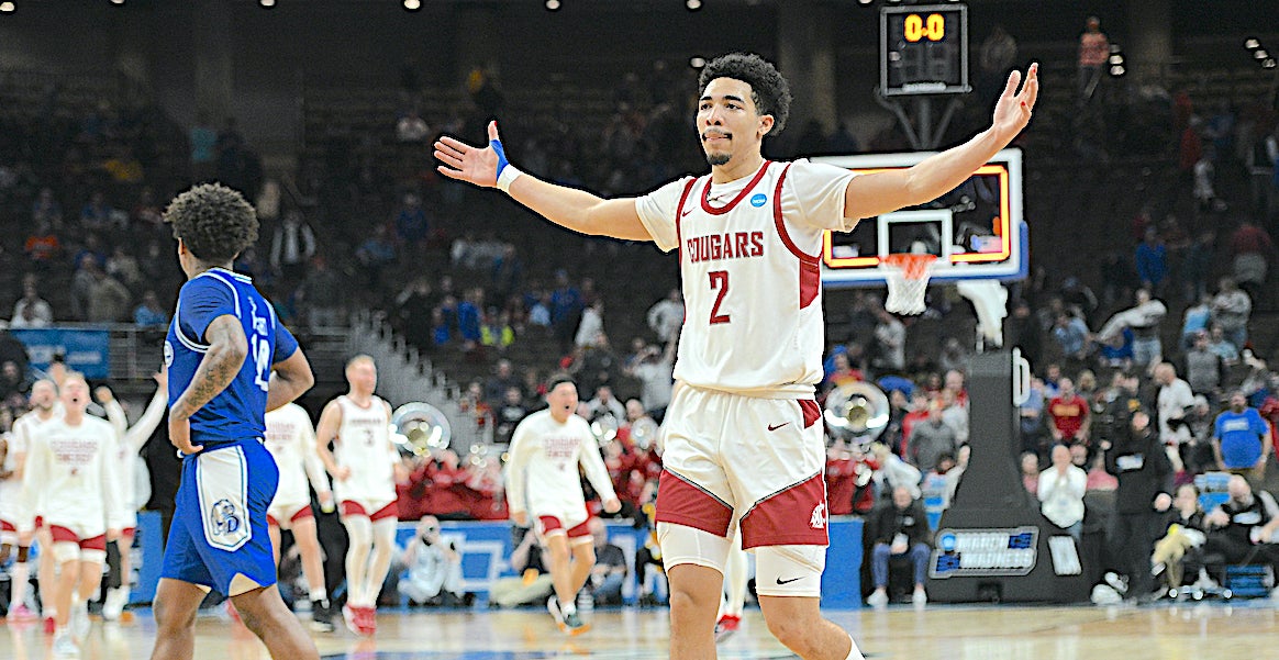 Transfer portal commitment: Washington State point guard Myles Rice ...