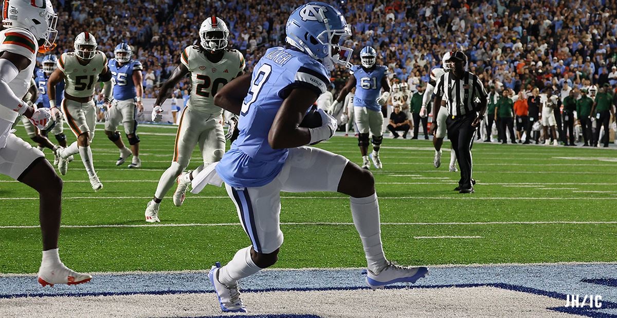 Inspired Second Half Lifts North Carolina Past Miami, 41-31