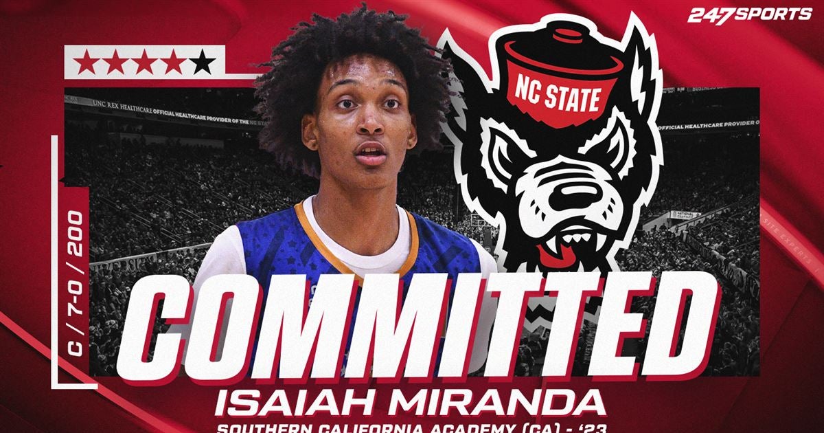 Top 40 senior big man Isaiah Miranda commits to NC State Top 40 senior big man Isaiah Miranda commits to NC State