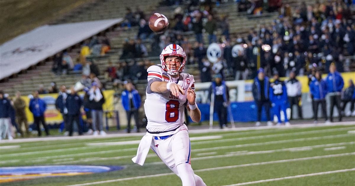 SMU QB Tanner Mordecai enters NCAA transfer portal after 33TD 2022