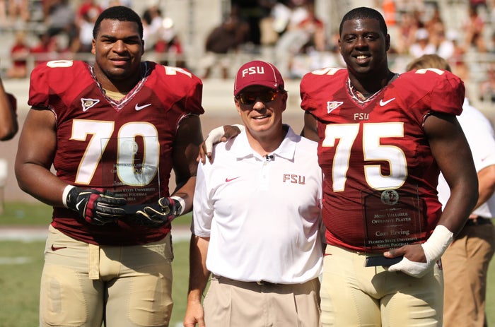 Florida State football: How much center will Cam Erving play