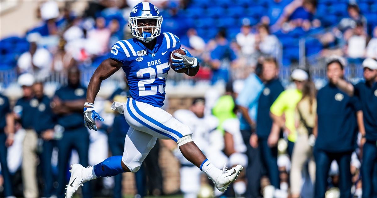 Duke RB Deon Jackson declares intention to enter 2021 NFL Draft