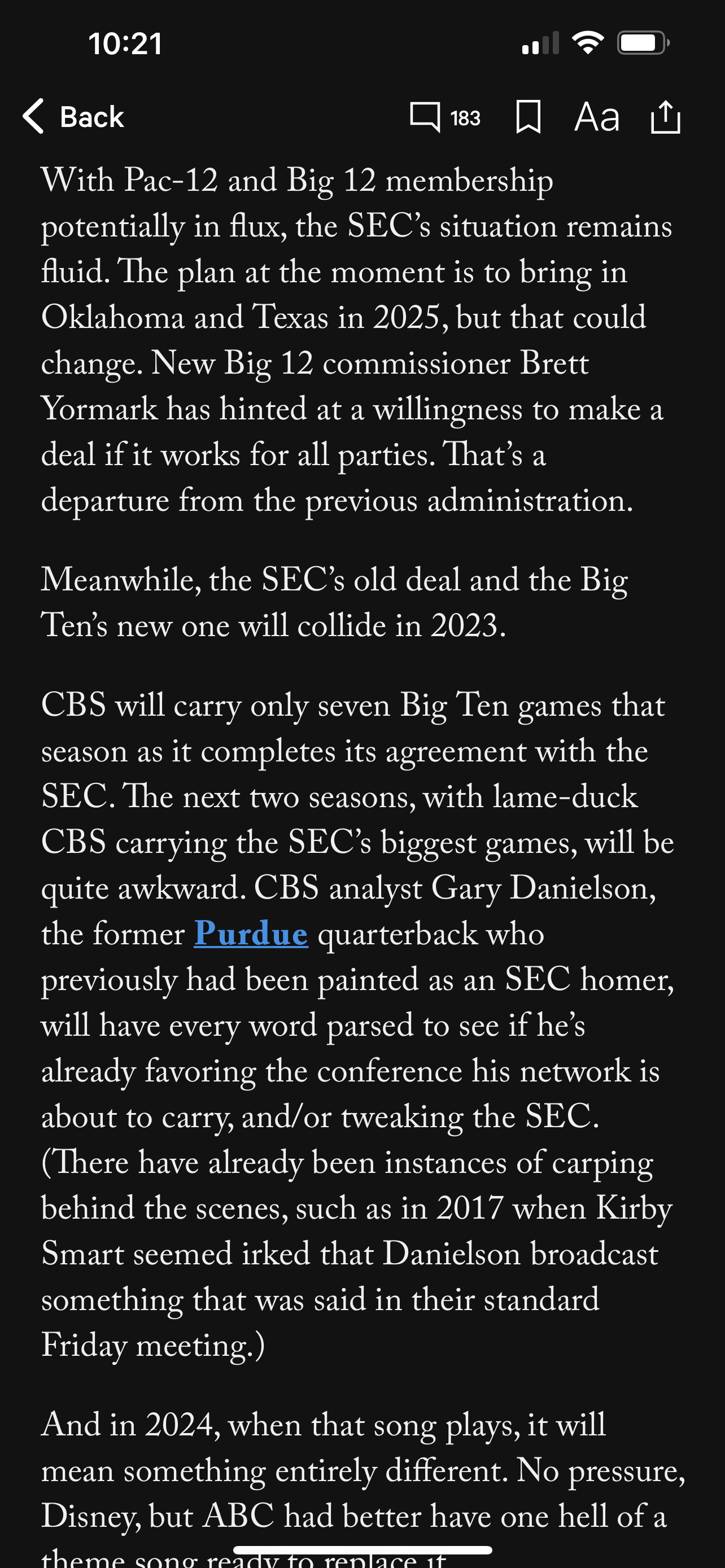 Big Ten reaches seven-year media rights deal with CBS, Fox and NBC for  football, basketball through 2029-30 