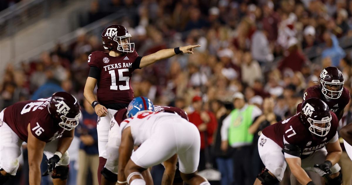 Jimbo Fisher Texas A&M QB Conner Weigman 'outstanding' in first start