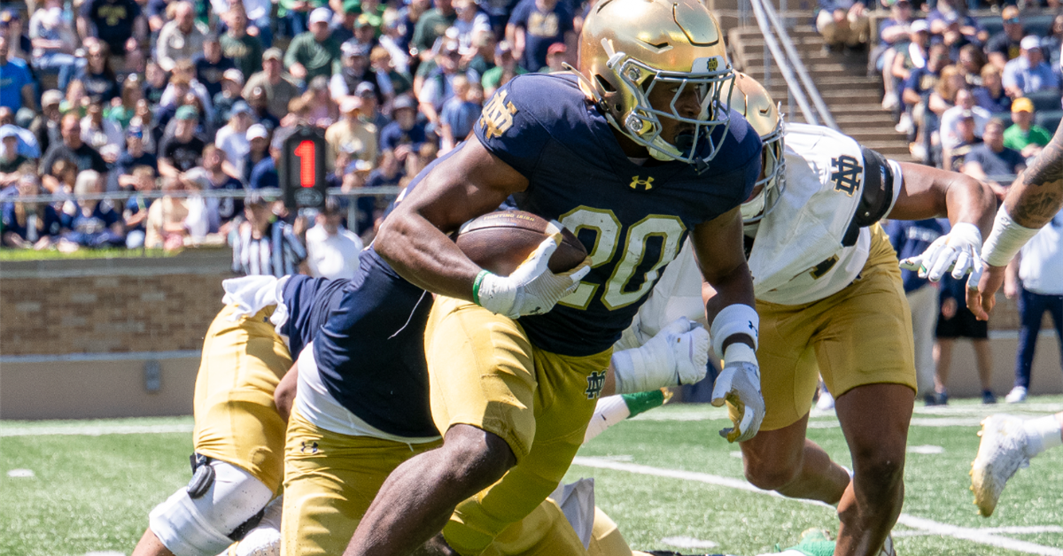 Counting Down The Irish — #43 RB-Jonaz Walton
