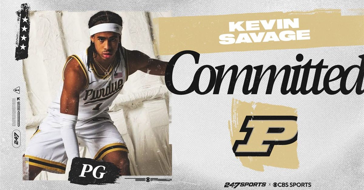 No. 36 ranked Kevin Savage Jr. commits to Purdue basketball