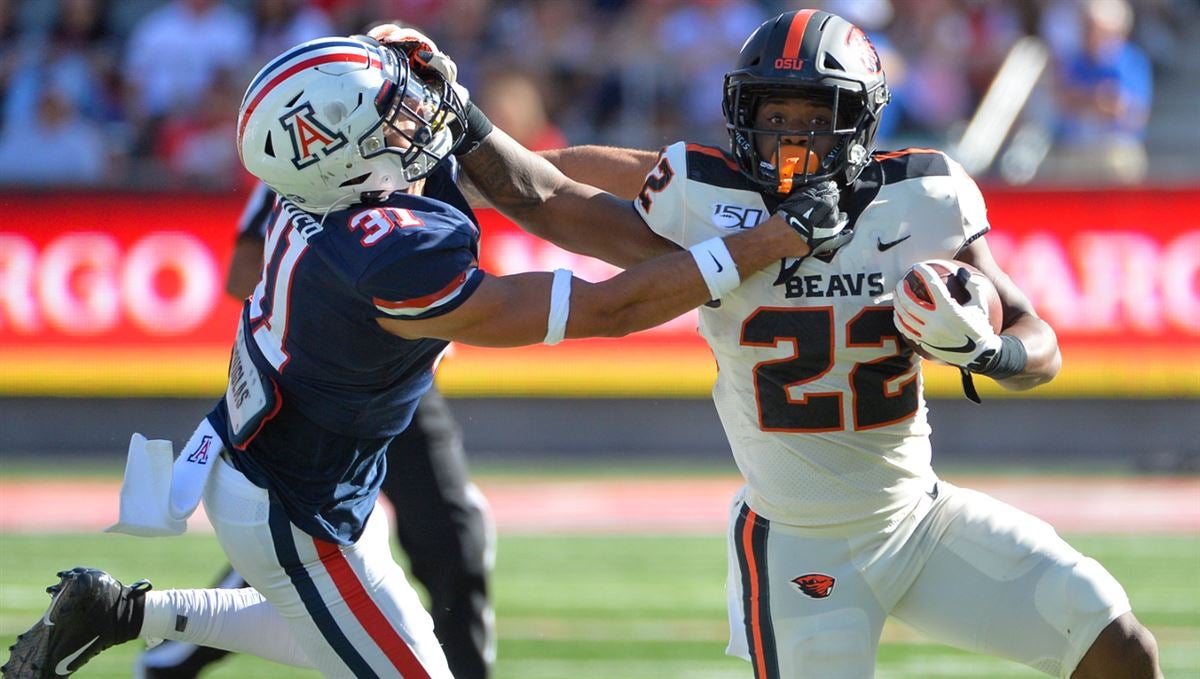 Packers meet virtually with Oregon State RB Jermar Jefferson