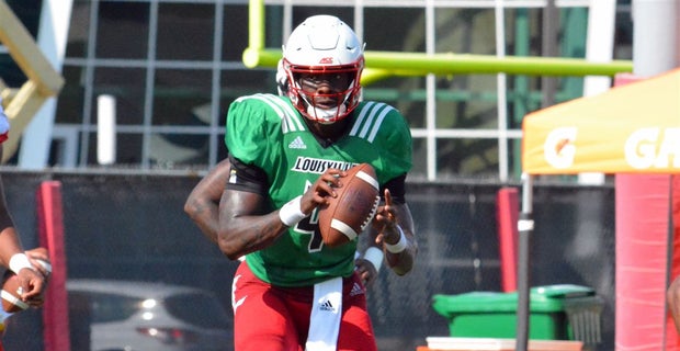 Louisville football: Micale Cunningham, Evan Conley split QB reps