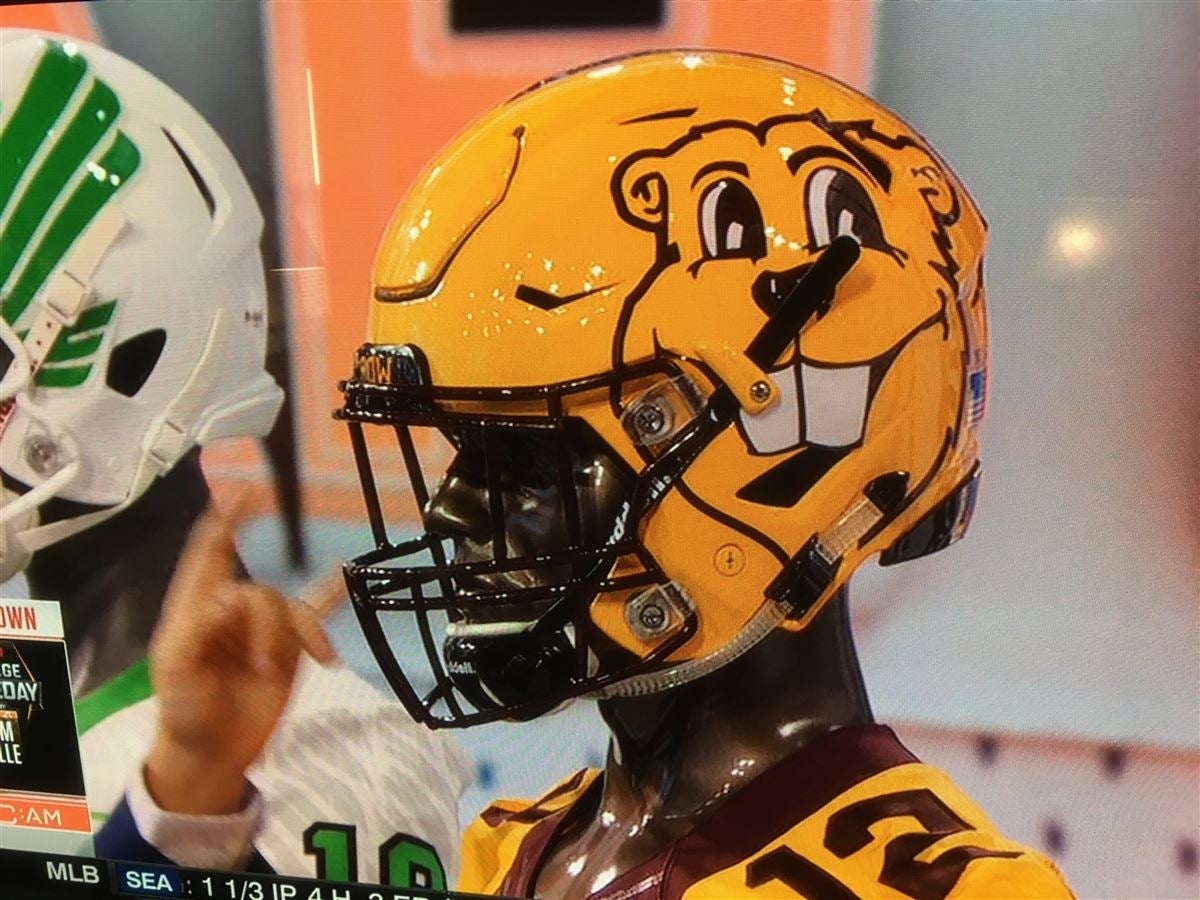 Minnesota S Goldy Helmets Why Not Gruff Sparty